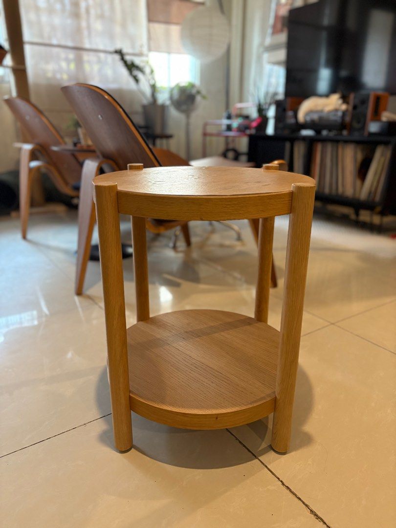 IKEA LISTERBY Side table (Category: Tables & Sets) located in Quezon City. Submitted by se2ndlookph (Listing ID 1433451324, Image 1). Description: IKEA LISTERBY Side table Heavy With signs of wear and tear Please see pictures for details Location: Quezon City.