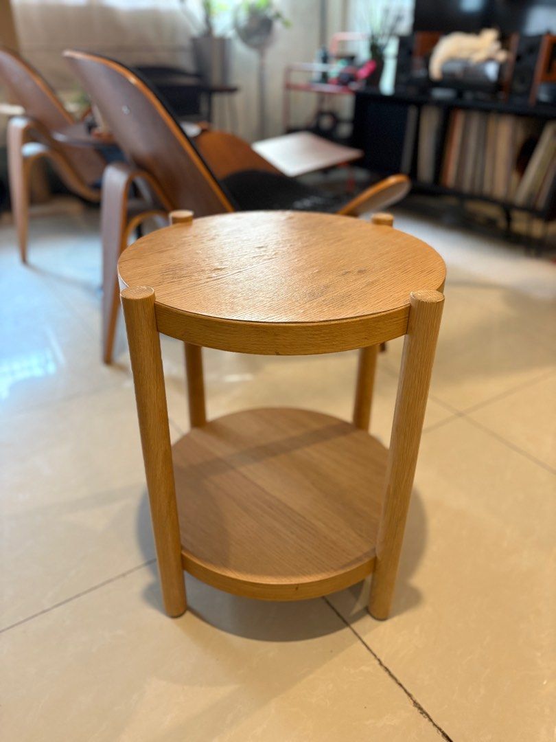 IKEA LISTERBY Side table (Category: Tables & Sets) located in Quezon City. Submitted by se2ndlookph (Listing ID 1433451324, Image 2). Description: IKEA LISTERBY Side table Heavy With signs of wear and tear Please see pictures for details Location: Quezon City.
