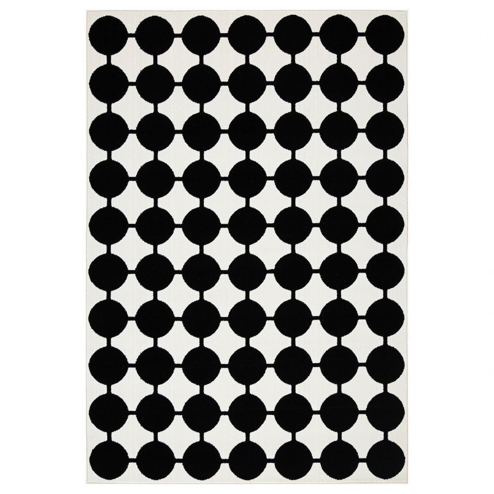 IKEA RUG (Category: Carpets, Mats & Flooring) located in Quezon City. Submitted by miscellanuse (Listing ID 1430503604, Image 3). Description: VÄNDPLATS Rug, low pile, white/black dotted, 133x195 cm (4 ‘ 4 “x6 ‘ 5 “) Rfs: wrong size Bought for 3,000 pesos.