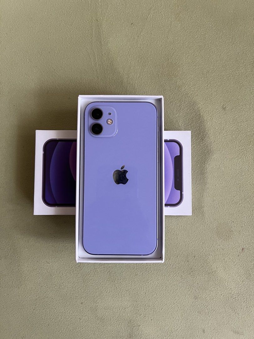 Iphone 12 256GB Lavender (Category: iPhone 12 Series) located in Manila. Submitted by tidywynetales (Listing ID 1433525101, Image 1). Description: Location: Cubao, Quezon City Rush Rush Rush iPhone 12 256GB ₱17,500 may solid at sulit na tawad sa sure buyer Complete with Box and Cable *Unit has barely noticeable dents* All Original Parts. Open for meetup. QC area Message for more proofs..