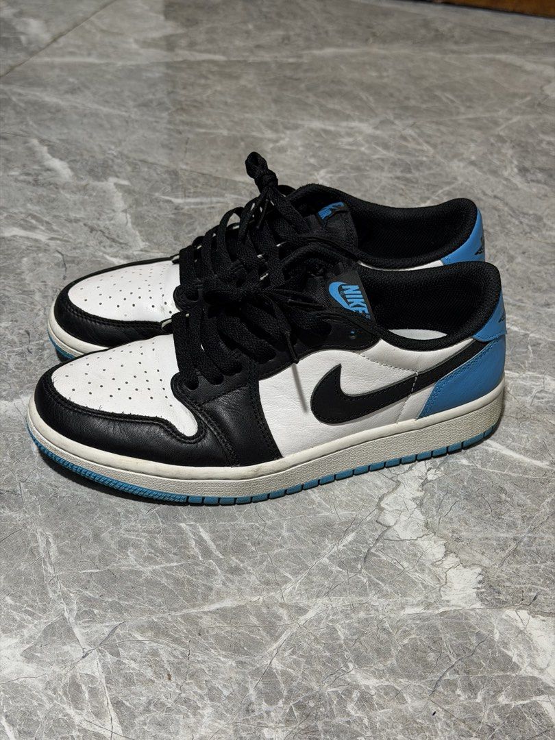 jordan 1 retro unc (Category: Sneakers) located in Manila. Submitted by Deeej (Listing ID 1433435228, Image 2). Description: size 8 womens / 7 mens slightly used no box ₱5000.