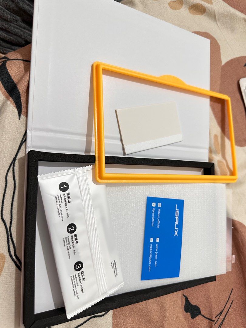 JSAUX Nintendo Switch 2 Screen Protector (1pc) (Category: Other Mobile & Gadget Accessories) located in Taguig. Submitted by declutter_mnl__ (Listing ID 1433472438, Image 2). Description: JSAUX Screen Protector for Nintendo Switch 2 (1pc only) with installation guide..