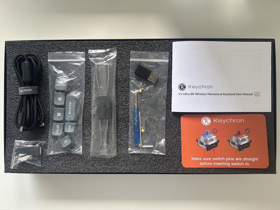 Keychron V3 Ultra 8K Wireless Custom Mechanical Keyboard489081267952046082