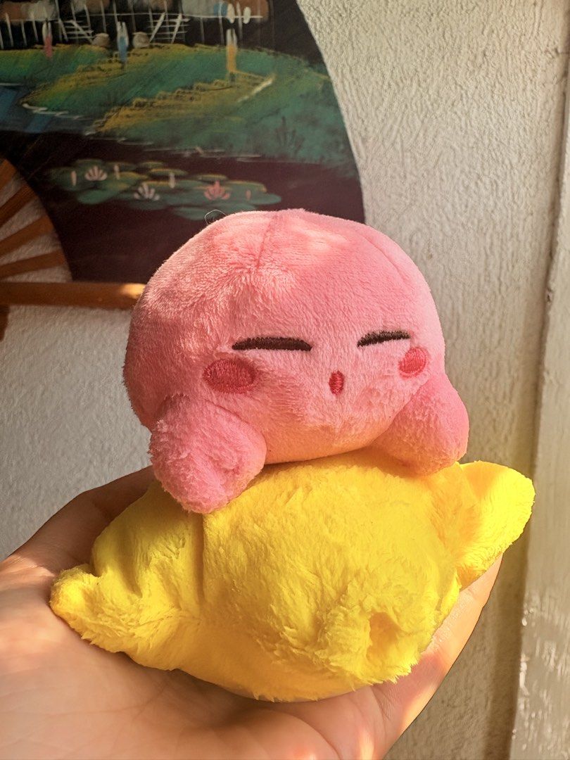 Kirby 25th Anniversary Plush Toy pullback wheels (Category: Plushies & Soft Toys) located in Manila. Submitted by strawbbmilkshake (Listing ID 1433453783, Image 1). Description: Rare 25th anniversary pullback toy. Yours at 350 only✨ lp is 330. .