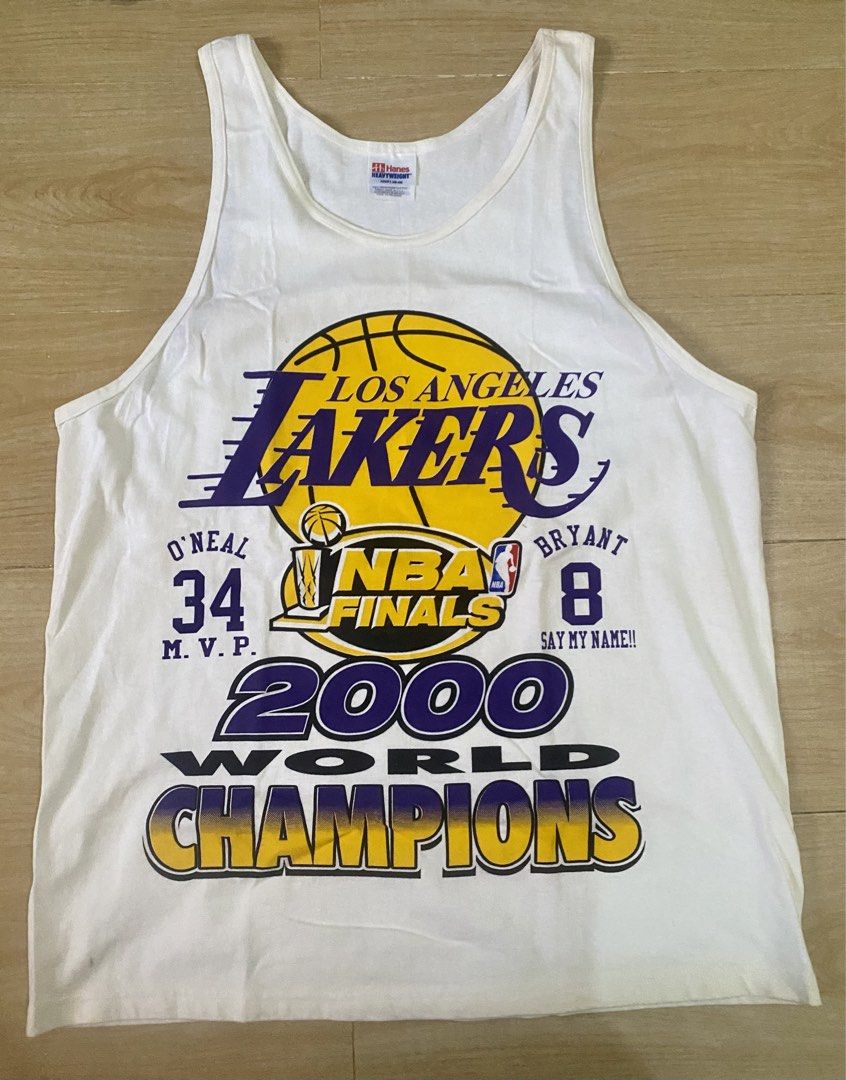 Lakers Shirts (Category: Tshirts & Polo Shirts ) located in Baguio. Submitted by dmnddnmd (Listing ID 1433452267, Image 3). Description: Baka may gusto 💜LAL💛 BNDS vtg Hanes sando 22x30 @₱1.2k Adidas 2k9 champs Caricature (M) 21x27 @₱700 Pangasinan Loc 🙏🙏🙏🙏.