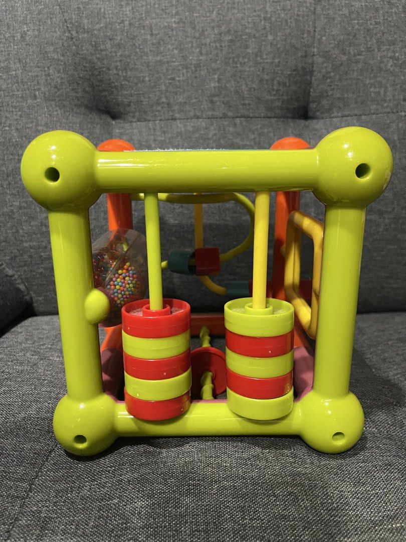Little Tikes Activity Cube (Category: Infant Playtime) located in Quezon City. Submitted by glezylda29.95 (Listing ID 1433452380, Image 1). Description: - Little Tikes Activity Cube - Includes bead maze, spinning cylinders, mirror, and other colorful elements. - Multiple sides with different activities. - Great for developing fine motor skills. - Provides hours of fun..