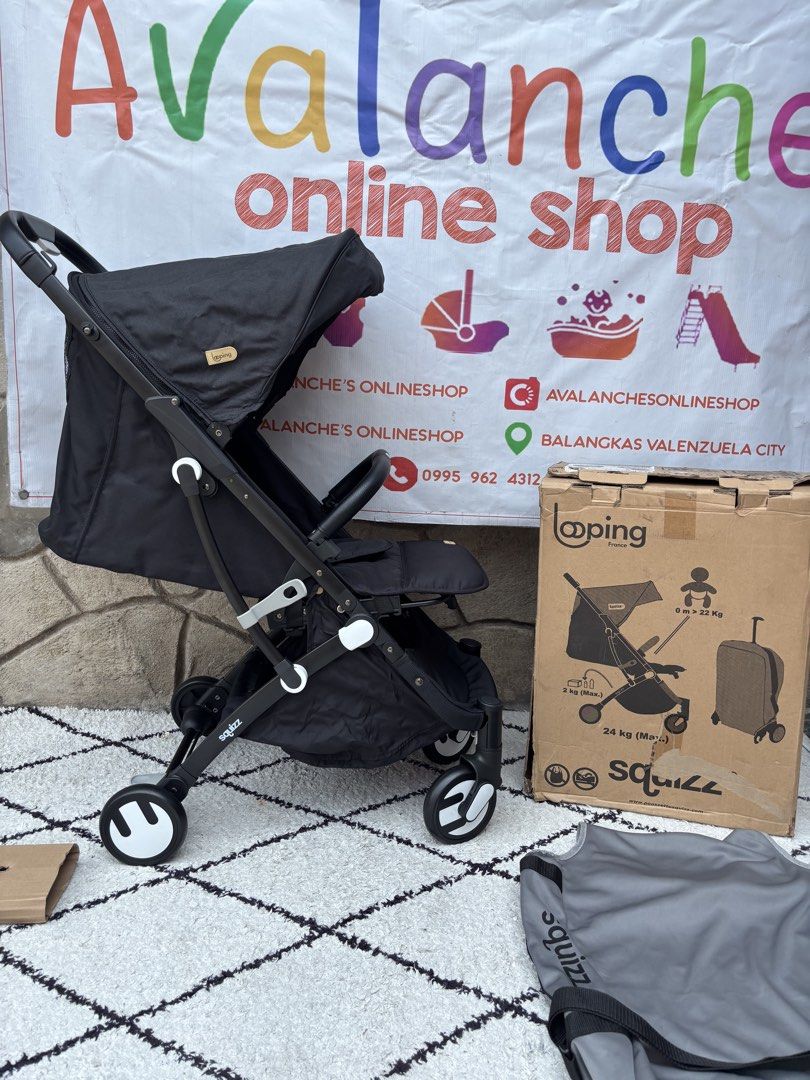 Looping Squizz 3.3 Stroller Latest version (Category: Strollers) located in Manila. Submitted by avalanchesonlineshopmainacount (Listing ID 1433472215, Image 2). Description: Brandnew super save from 27k.