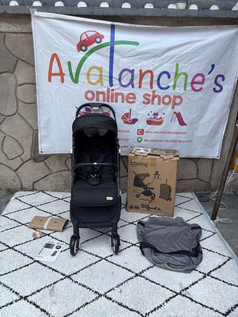 Looping Squizz 3.3 Stroller Latest version (Category: Strollers) located in Manila. Submitted by avalanchesonlineshopmainacount (Listing ID 1433472215, Image 1). Description: Brandnew super save from 27k.