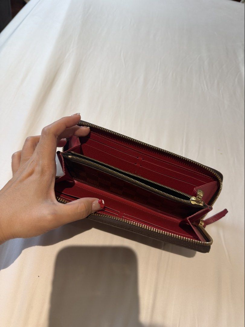 Louis Vuitton Clemence Zippy Wallet (Category: Luxury Bags & Wallets) located in Manila. Submitted by 4ever.markdown (Listing ID 1433473576, Image 1). Description: 100% guaranteed authentic or money back With slight damage see last photo Location Binondo Manila Disclaimer:We are an independent reseller of pre-owned items. We are not affiliated with, endorsed by, or an authorized retailer of the brand featured. All trademarks, logos, and brand nam