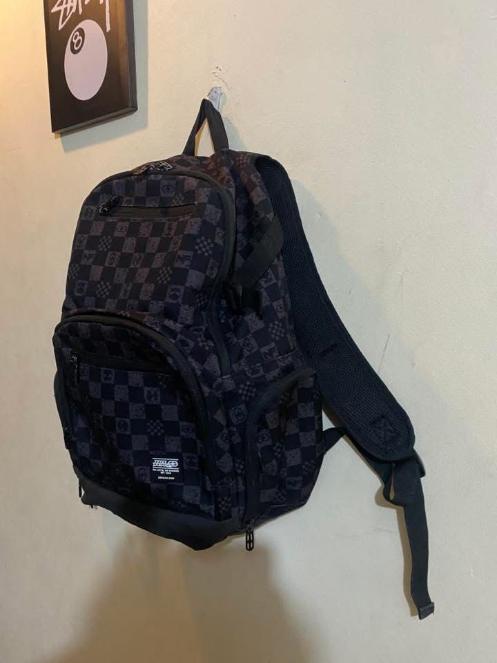 No Fear Backpack – Great Condition – All Zips Working 💯 (Category: Backpacks) located in Bacoor. Submitted by psg_trhiftsnsuch (Listing ID 1429896158, Image 3). Description: NO FEAR BACKPACK 🎒🔥 • Original No Fear • Great condition (9/10) • All zippers working 💯 • No sira, need lang linis • Durable and spacious RFS: Decluttering 📍 Meetups around bacoor / shipping available shoulder mo sf PM for more pics #NoFear #NoFearBag #BackpackForSale #B