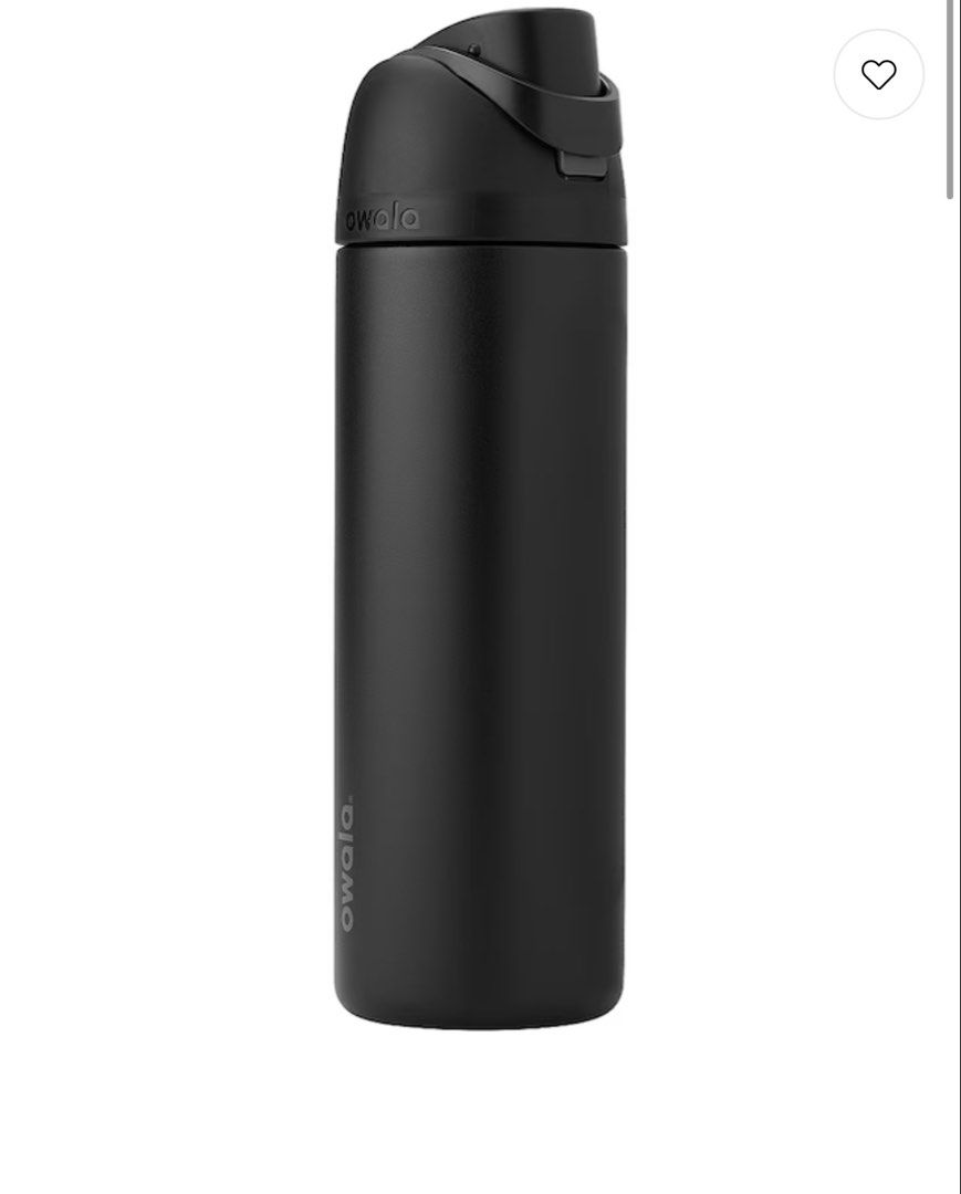 Owala FreeSip Water Bottle - Black (Category: Water Bottles & Tumblers) located in Manila. Submitted by mrrainy (Listing ID 1433514415, Image 3). Description: - Black Owala FreeSip water bottle - Has small BDO print on the bottom (gift for private banking clients) Message for more photos. - Unique lid design with built-in straw - Wide opening for easy filling and cleaning - Convenient handle for carrying the 2-way tumbler - 24oz/700ml.