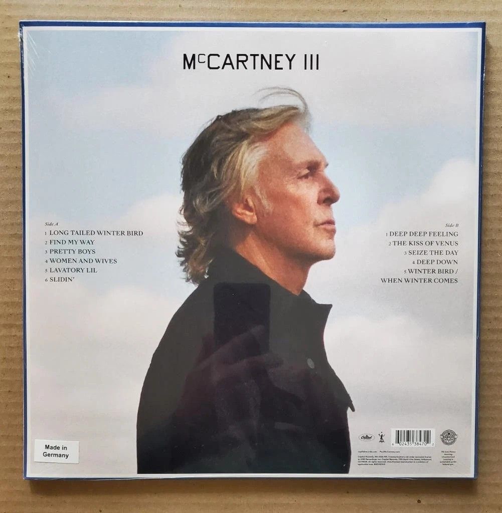 Paul McCartney McCartney III Vinyl (Category: Vinyls) located in Manila. Submitted by jhenaloymerchandise (Listing ID 1433411813, Image 2). Description: Paul McCartney McCartney III Vinyl = ₱3,500 brand New sealed made in Germany.