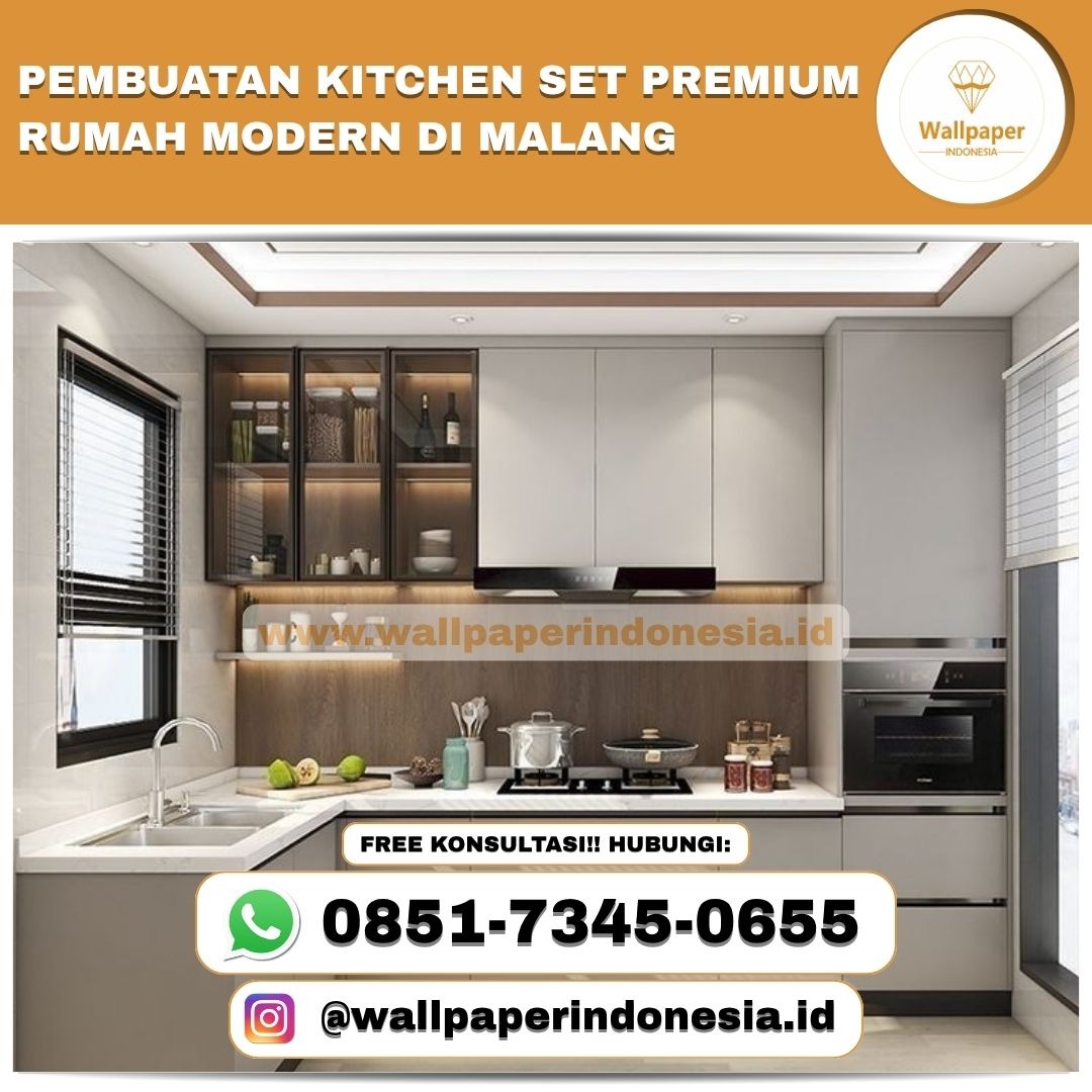 PEMBUATAN KITCHEN SET PREMIUM RUMAH MODERN DI MALANG, Jasa, Jasa Servis ...
