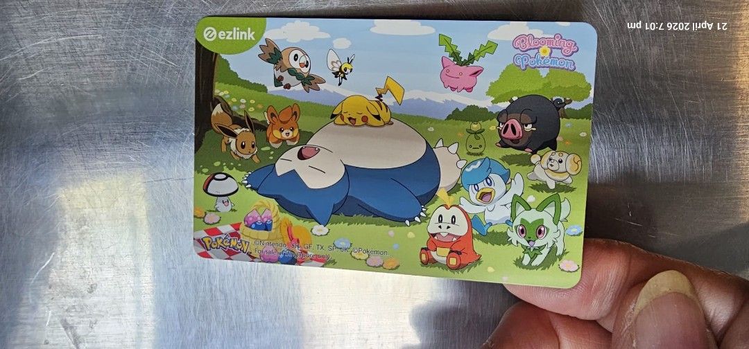 Pokemon Ezlink Card, Hobbies & Toys, Travel, Travel Essentials &  Accessories on Carousell