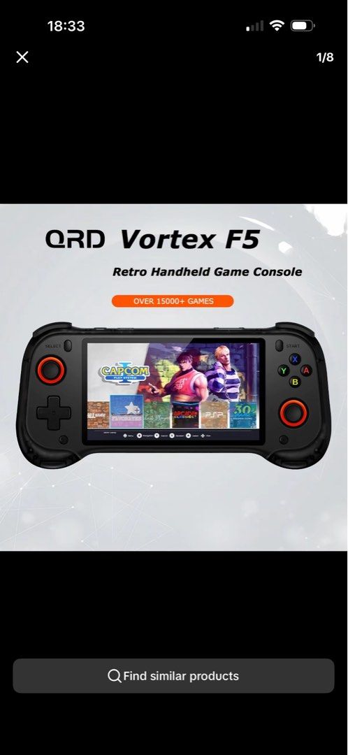 QRD VORTEX F5 - Retro Gaming (Category: Others) located in Manila. Submitted by cesscastil10128 (Listing ID 1433500117, Image 3). Description: QRD VORTEX F5 Good as new 3 times used only Still with screen cover No dents or scratch Rfs: This was a gift to my ex boyfriend but we broke up so.. I’m selling it now. .