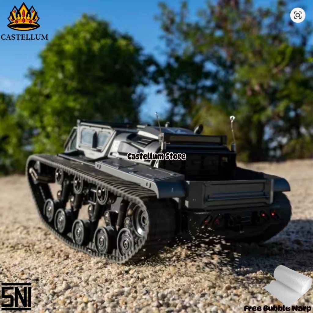 Remote Control RC Tank Rip Saw Off-Road LED RGB Drift 2.4GHz High Speed ...