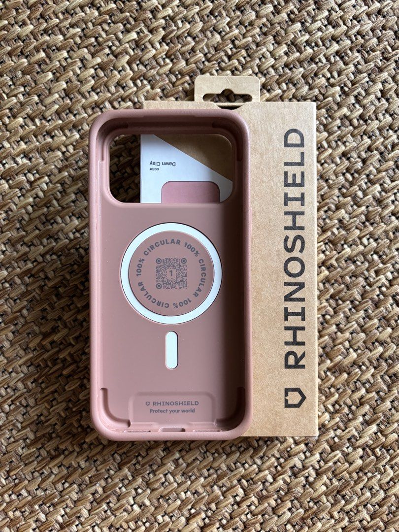 RhinoShield case for iphone 17 pro max (Category: Cases & Sleeves) located in Singapore. Submitted by jiancong0890282 (Listing ID 1433439179, Image 2). Description: - RhinoShield SolidSuit case for iPhone 17 Pro Max - Color: brown - Excellent drop protection - Includes original packaging.