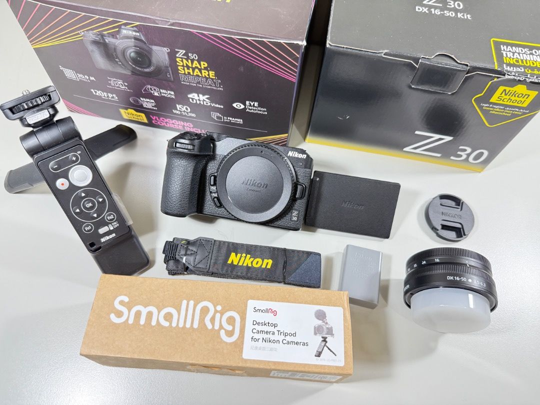 RUSH Nikon Z30 w/ 16-50mm Kitlens | Vlogging Camera | 4K Reso | Flip ...