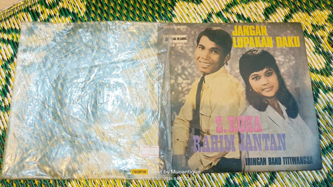 S Roha Mama S. Roha & Rahim Jantan - Jangan Lupakan Daku Vinyl, Hobbies & Toys ...