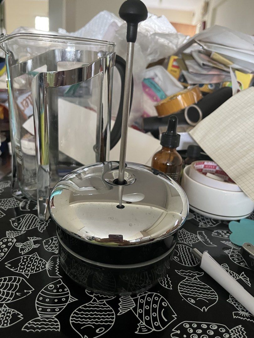 Smart Cafe Pyrex French Press, TV & Home Appliances, Kitchen Appliances ...