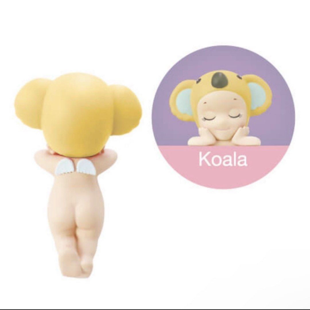 Sonny Angel Dreaming Series Hippers - Koala Hipper (Category: Designer & Blind Box Toys) located in Singapore. Submitted by bigguyme (Listing ID 1433548573, Image 2). Description: Sonny Angel Dreaming Series Hippers - Koala Hipper Only opened the foil to check on the character. Have left in the foil and box after the checks. +$3 tracked mail only .