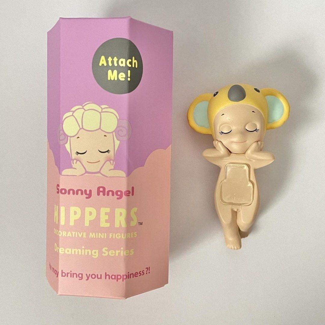 Sonny Angel Dreaming Series Hippers - Koala Hipper (Category: Designer & Blind Box Toys) located in Singapore. Submitted by bigguyme (Listing ID 1433548573, Image 1). Description: Sonny Angel Dreaming Series Hippers - Koala Hipper Only opened the foil to check on the character. Have left in the foil and box after the checks. +$3 tracked mail only .