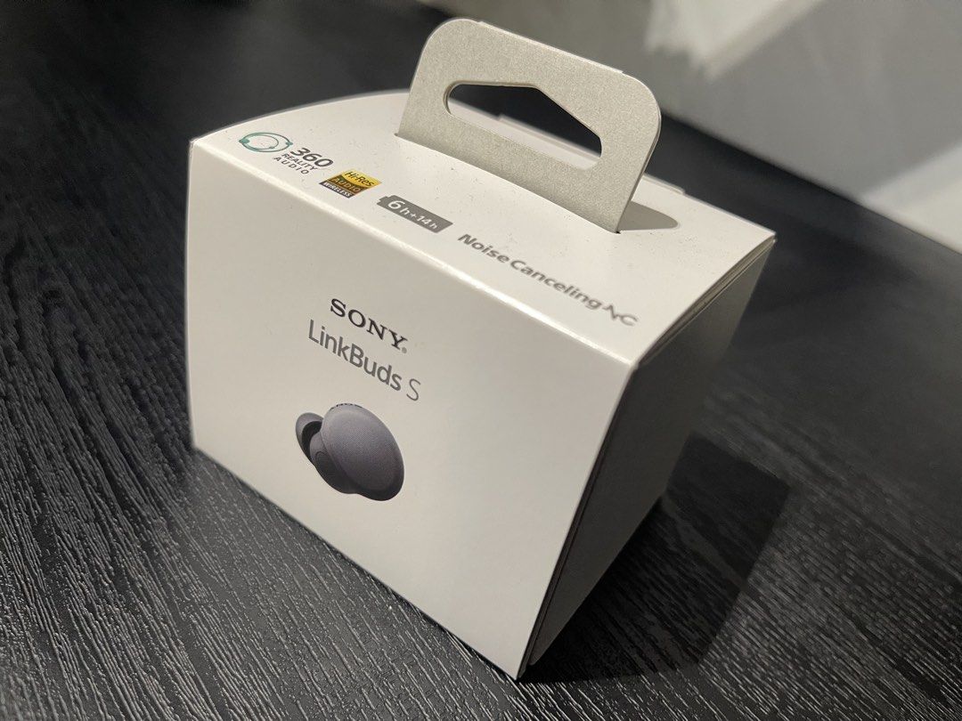 Sony LinkBuds S - Noise Cancelling Earbuds (Black)