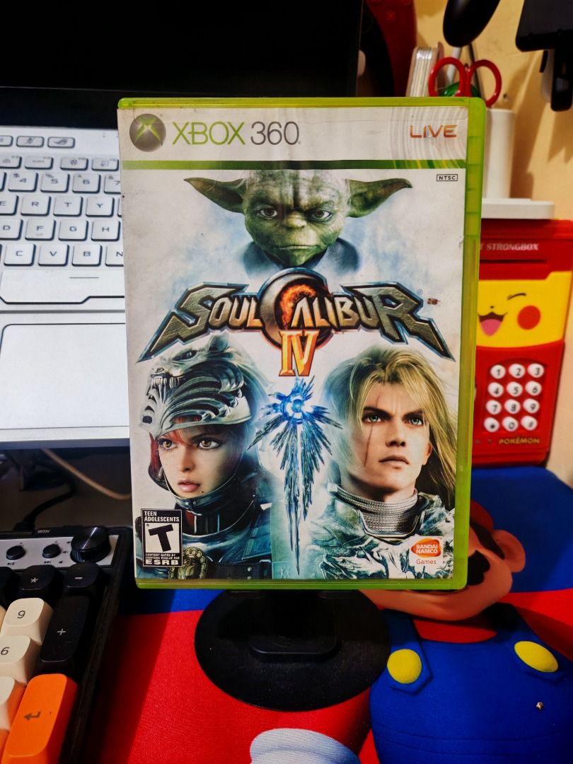 SOUL CALIBUR IV XBOX 360 (Category: Xbox) located in Santa Rosa. Submitted by tristanmunoz (Listing ID 1433431935, Image 1). Description: FOR SALE!!! Php 600 SOUL CALIBUR 4 XBOX360 BANDAI NAMCO GAMES NTSC CIB 100% Authentic Tested working condition Can do video calls Warranty: 24 hours testing warranty, will do change/return if item are proven damaged (will be void if defect is caused by accident, misuse, negligence, including tampering). Return 