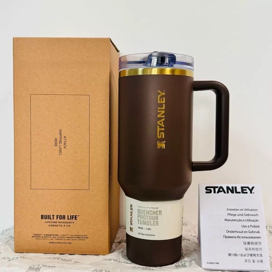 Stanley Flip Straw The Quencher Pro Tour 40 Oz Tumbler Water Bottle (Category: Water Bottles & Tumblers) located in Singapore. Submitted by luxe_pick_planet (Listing ID 1433483710, Image 3). Description: Express delivery takes about 10-12 days to sg, Sorry for the urgent order. Products are continuously updated,Welcome to consult..