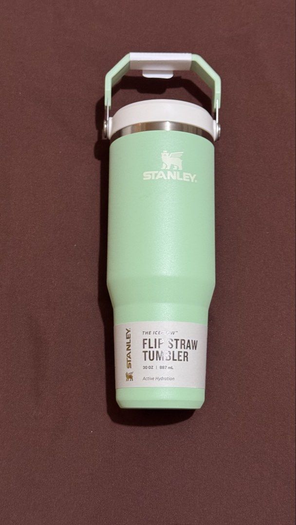 Stanley IceFlow Flip Straw Tumbler 30oz (Brand New – USA) (Category: Water Bottles & Tumblers) located in Pasig City. Submitted by lalalagorg (Listing ID 1433446737, Image 1). Description: Brand new original Stanley tumbler (30oz / 887mL), fresh from the USA. Flip straw lid, leak-resistant, keeps drinks cold for hours. Perfect for everyday use, gym, or travel..