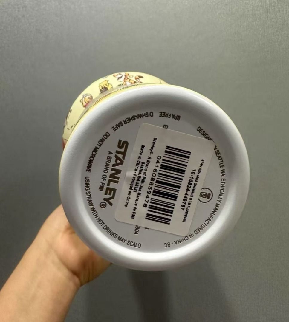 STANLEY x Winnie the Pooh Stainless Steel Car Thermos Cup with Straw (Category: Water Bottles & Tumblers) located in Singapore. Submitted by luxe_pick_planet (Listing ID 1433482062, Image 3). Description: Express delivery takes about 10-12 days to sg, Sorry for the urgent order. Products are continuously updated,Welcome to consult..