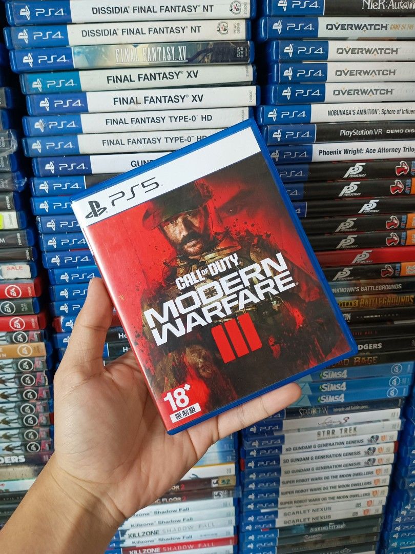 USED PS5 GAME: COD MW 3 / GOOD AS NEW / PLUG AND PLAY (Category: PlayStation) located in Manila. Submitted by mikkolosg20176 (Listing ID 1433428535, Image 1). Description: PRICE RANGE: 2k LOCATION: MCG PURPLE GAMING TAGUIG BAGUMBAYAN TAGUIG SHIPPING OR PICKUP, GCASH OR COD.