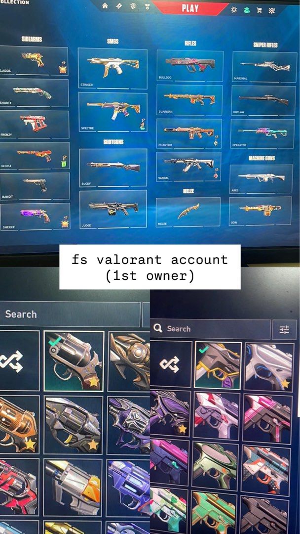 valorant account (Category: Others) located in Davao. Submitted by declutteredtrinkets (Listing ID 1433488076, Image 2). Description: .