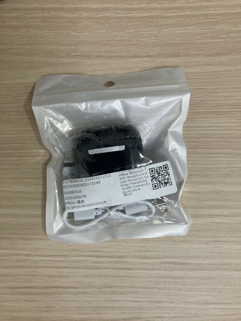 Wireless Bluetooth Earpiece pro4 - Black