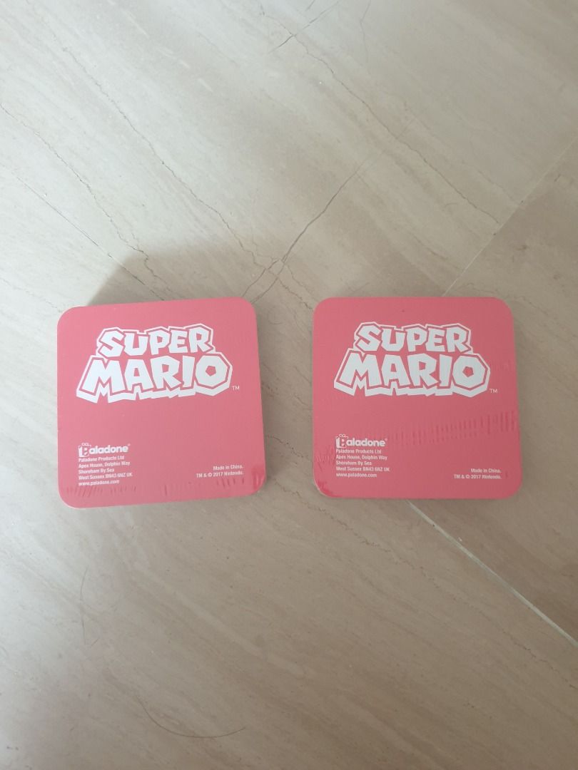 3D Super Mario Coasters - Brand New Sealed462523339144570881