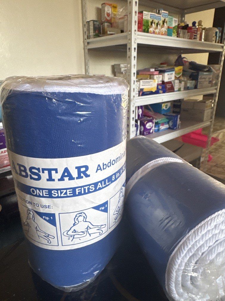 ABSTAR Abdominal Binder (2pcs) (Category: Medical Supplies & Tools) located in Floridablanca. Submitted by paulacdagulo (Listing ID 1433627817, Image 2). Description: 2pcs Andominal Binder (Abstar) Perfect paninda. One size fits all Excess stocks from our Closed pharmacy Meet up and Shipping (SF not covered by the seller).