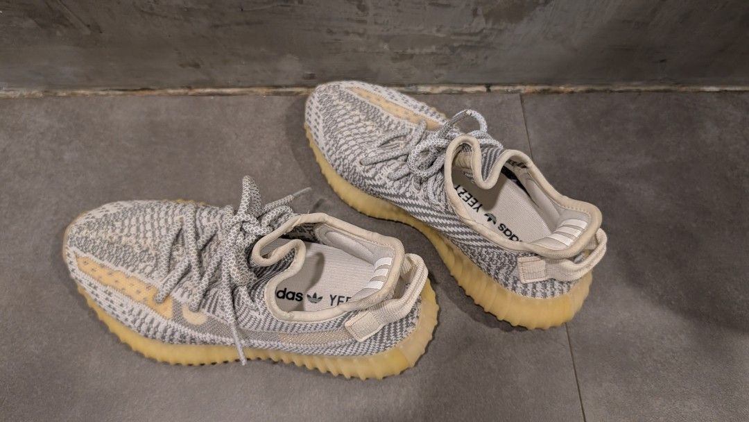 Adidas Yeezy Boost 350 V2 - US 4 (Category: Sneakers) located in Singapore. Submitted by cocoandpear (Listing ID 1433648319, Image 2). Description: - Authentic Adidas Yeezy Boost 350 V2 static non reflective - Colorway: grey white Tint - Size:female US4/UK3.5 - Features Primeknit upper and Boost midsole - Condition: brand new -Authentic (真版) -Deal only in Singapore -No trying -No Scammers please -make your offer goes to highest bidder #yeezy #adi