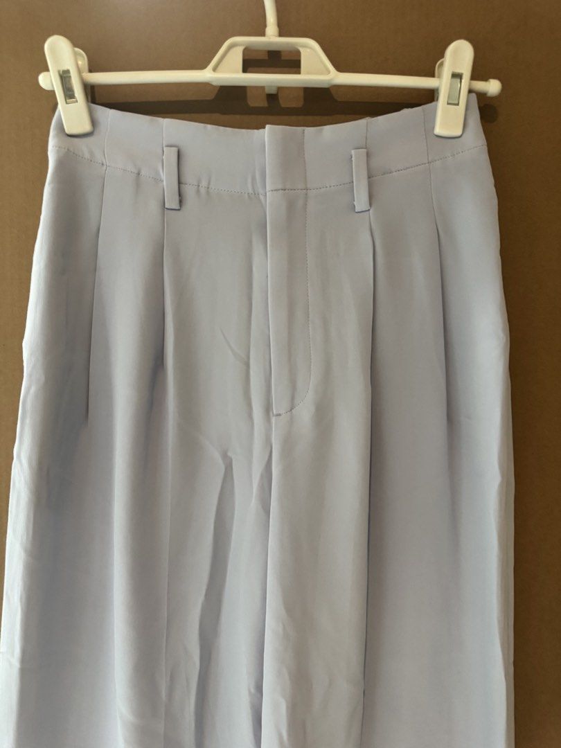 AUTH UNIQLO GREYISH BLUE SOFT FLOWY PANTS (Category: Other Bottoms) located in Pasig City. Submitted by babyiceice (Listing ID 1433699138, Image 2). Description: NO MEETS UPS***NO TRADES***NO WHEN WORN PICTURE***NO MEASUREMENTS PLS READ THE DESCRIPTION CAREFULLY AND LOOK AT THE PICTURES POSTED, NO COMPLAINTS OR REFUND WILL BE ENTERTAINED WITH ANY OF THE FLAWS POSTED OR PICTURED. ALL SALES FINAL NO RETURN NO EXCHANGE NO REFUND BUYER PAYS SHIPPING 