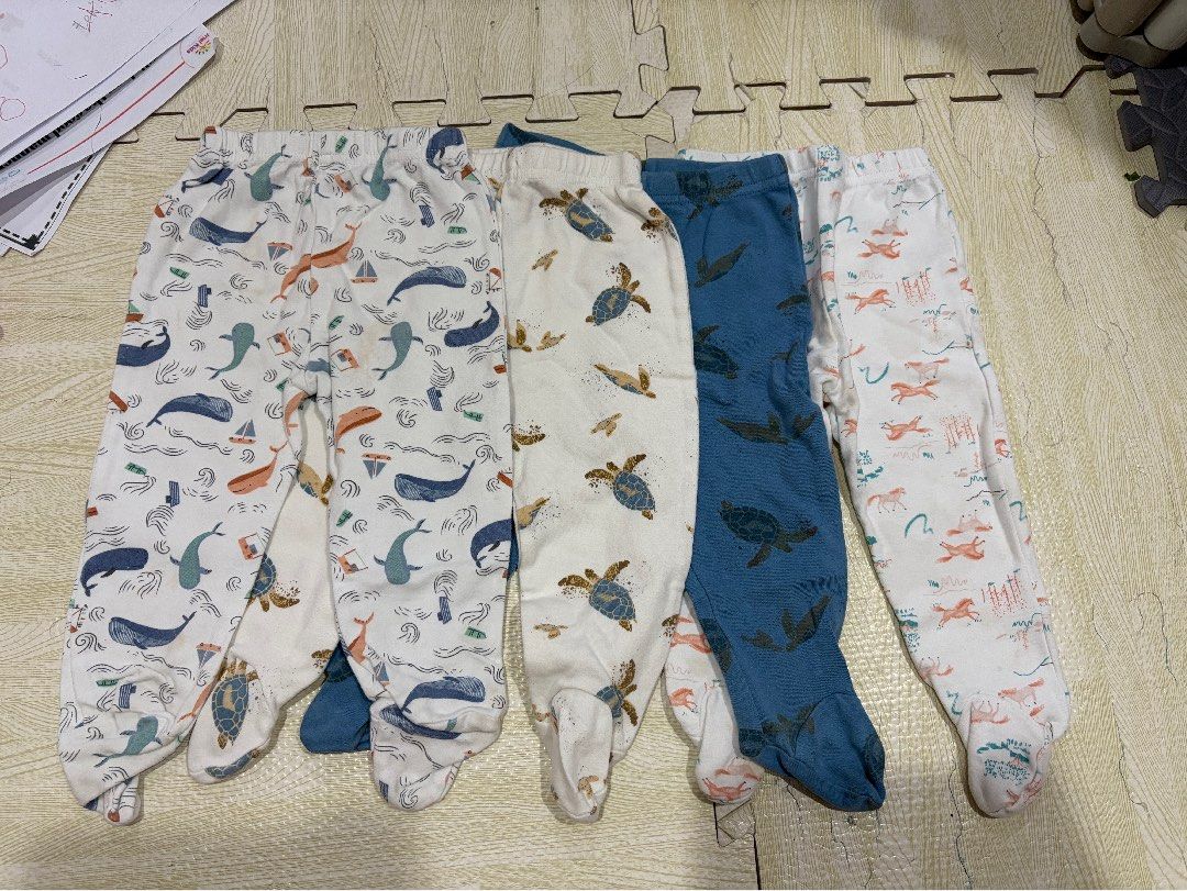 Baby Footed Pants 9M - TAKE ALL (Category: Babies & Kids Fashion) located in Manila. Submitted by randomwhatever_ (Listing ID 1433759943, Image 1). Description: Footed pajamas Take all 4 pcs for 150php Pick up - Iloilo City Proper Meet up - Robinsons Iloilo (By Schedule, depending on my availability) Shipping via J&T, or cod via LBC. .