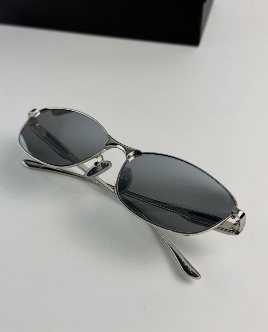 Balenciaga (Category: Sunglasses & Eyewear) located in Angeles City. Submitted by secondluxph (Listing ID 1433767755, Image 3). Description: Balenciaga BB0357SA Silvertone Colorway Complete inclusions No flaws Good as new condition sign of wear only.