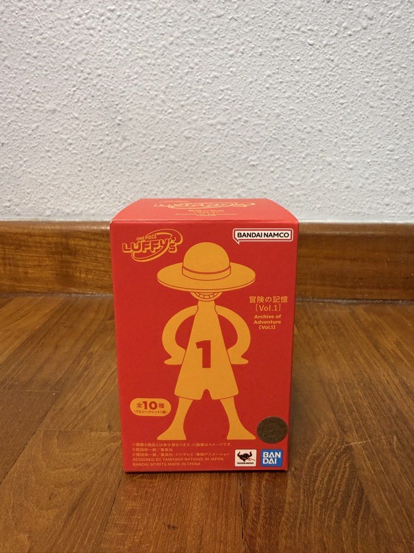 Bandai One Piece Luffy's Archive of Adventure Vol. 1 Figure (Category: Designer & Blind Box Toys) located in Singapore. Submitted by aufsyzwn (Listing ID 1433617289, Image 1). Description: - WTS - unopened - can let you choose which box - 8 left - buy more, can give discount .