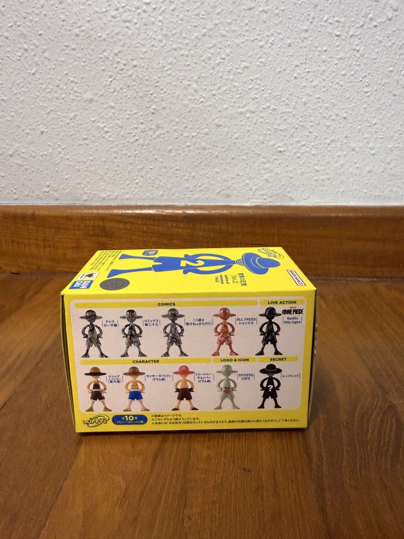 Bandai One Piece Luffy's Archive Vol.2 Figure (Category: Designer & Blind Box Toys) located in Singapore. Submitted by aufsyzwn (Listing ID 1433617672, Image 2). Description: - Brand new, unopened Bandai One Piece Luffy's Archive Vol.2 figure. - Features a blind box design. - 10 figures to collect. - Ideal for One Piece fans and collectors. - Unopened - If buy more, can give disc.