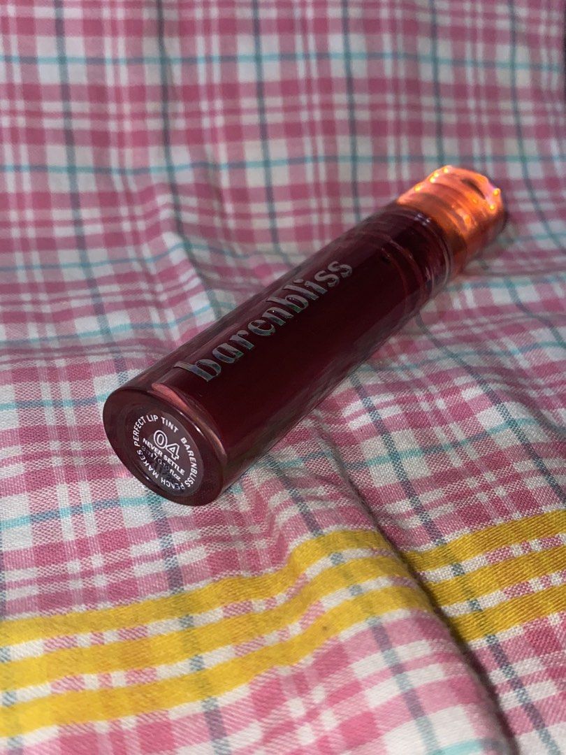 Barenbliss Peach Makes Perfect Lip Tint (Category: Makeup) located in San Pablo. Submitted by declutteringirly (Listing ID 1433653687, Image 3). Description: Swatched once only Shade: 04 Never Settle .