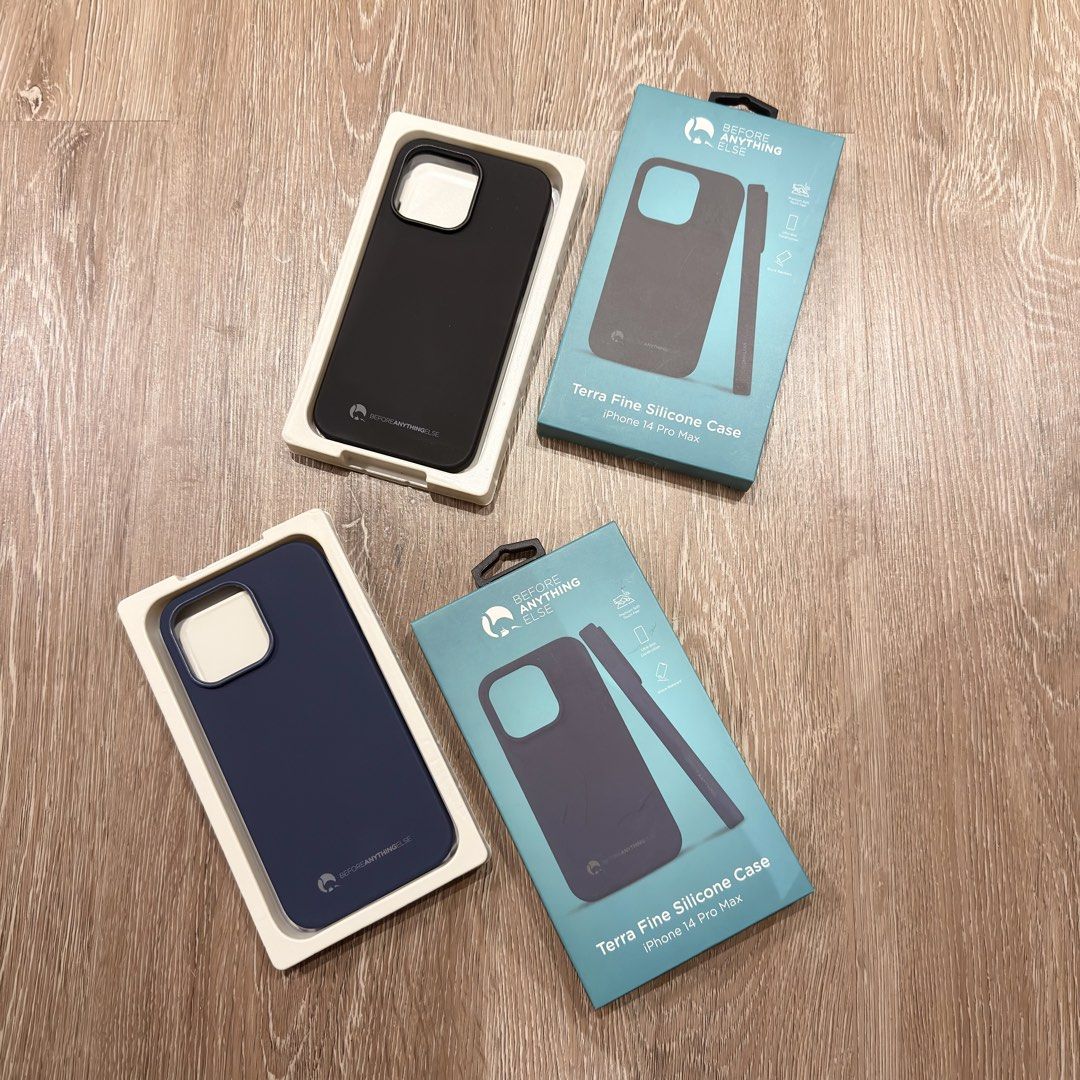 Before Anything Else Silicone Case for iPhone 14 Pro Max (Category: Cases & Sleeves) located in Makati City. Submitted by sunnybadoobee (Listing ID 1433756259, Image 1). Description: Before Anything Else Silicone Case for iPhone 14 Pro Max Available Navy Blue only *for iPhone 14 Pro Max Price: ₱600 only. .