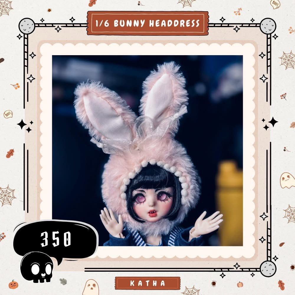 [BJD] 1/6 Bunny Headdress (Category: Hair Accessories) located in Bacoor. Submitted by garreth.exe (Listing ID 1433778014, Image 1). Description: 🔥⚡‼️ 𝐅𝐎𝐑 𝐒𝐀𝐋𝐄 ‼️⚡🔥 1/6 BUNNY HEADDRESS 𝐏𝐑𝐈𝐂𝐄: ₱350 Selling as is. Doll not included in the sale, for modeling purposes only. First to pay basis policy. Reservations do not guarantee ownership, and only completed payment will secure the item. Items will remain available until payment is mad