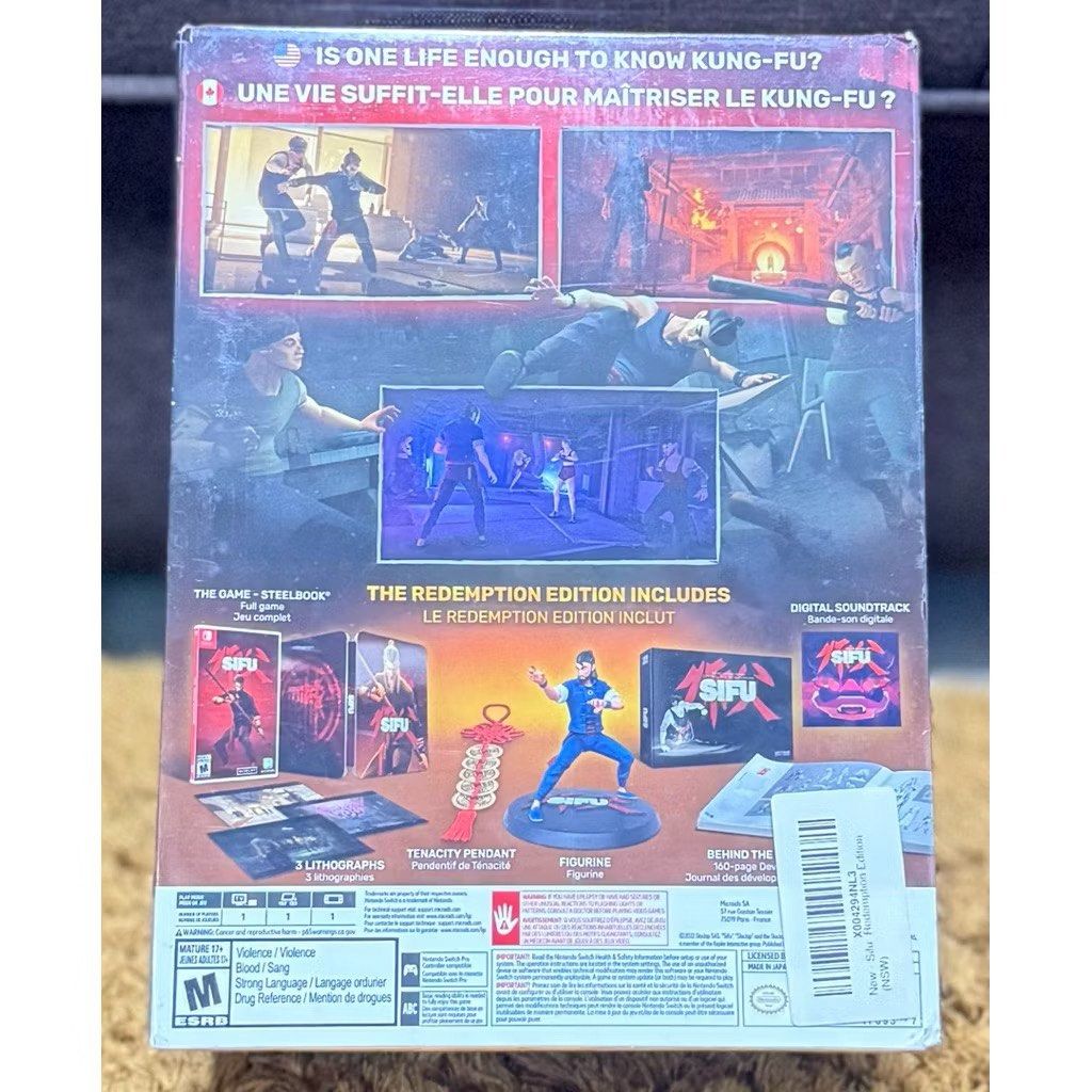 BRAND NEW: Sifu Redemption Edition (Nintendo Switch) (Category: Nintendo) located in General Trias. Submitted by miggys_booth (Listing ID 1433691992, Image 3). Description: 🔥 BRAND NEW: Sifu Redemption Edition (Nintendo Switch) Looking for the ultimate martial arts centerpiece for your collection? We’ve got the Redemption Edition of Sifu in stock—factory sealed and ready for a new home. ⚠️ CONDITION NOTE: This unit is Brand New / Sealed, but the