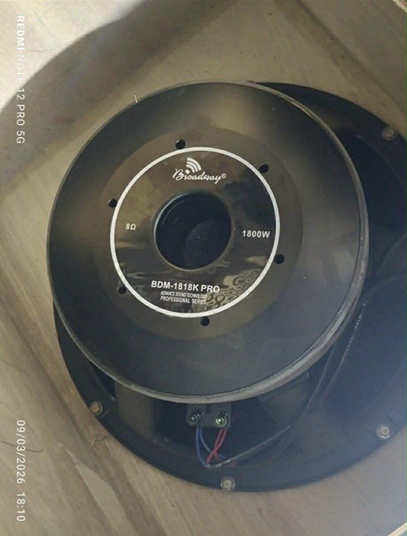 Broadway Sound System with Mixer (Category: Soundbars, Speakers & Amplifiers) located in Makati City. Submitted by jugaounalois (Listing ID 1433703744, Image 1). Description: FOR SALE Sound System Halimaw box 18 inch Bullet MidHi 15 inch 8 channel imix mixer Broadway Power Sequencer American live 231 equalizer DBX crossover Crown power amp PG 800 watts for midhi Broadway VX 18 1250 watts for sub halimaw box 12 RU tourcase with mixer on top SPEAKE