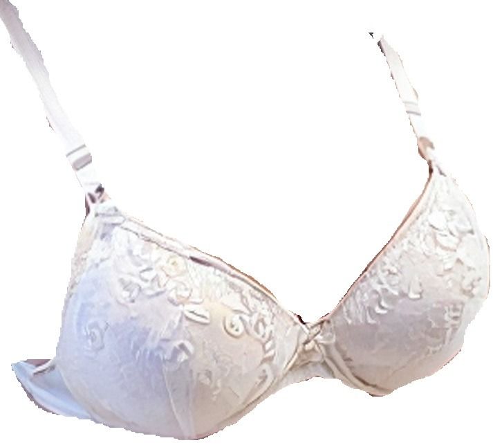 Bundle Bra (Category: New Undergarments & Loungewear) located in Kuala Lumpur. Submitted by melyespreloved (Listing ID 1433738726, Image 3). Description: - Bra 1: Floral print (red & white flowers on black), adjustable straps, underwire. - Bra 2: White lace design, adjustable straps, underwire..