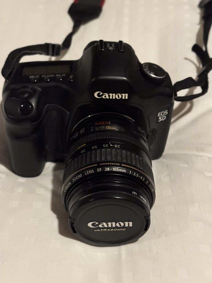 Canon EOS 5D Camera Kit with Lenses and Accessories (Category: Cameras) located in Taguig. Submitted by eljefe88 (Listing ID 1433780980, Image 1). Description: Sold as a set, all in great condition. •Canon EOS 5D •Canon Speedlite 580EX II •Canon WF 70-200 Ultrasonic lens •Canon 50mm 1-1.8 lens •Canon EF 28-105 lens •Lowepro camera bags ₽85,000 for all - negotiable Meet-up by appointment: Apartment Ridge Rd. or Perea St., Makati City.