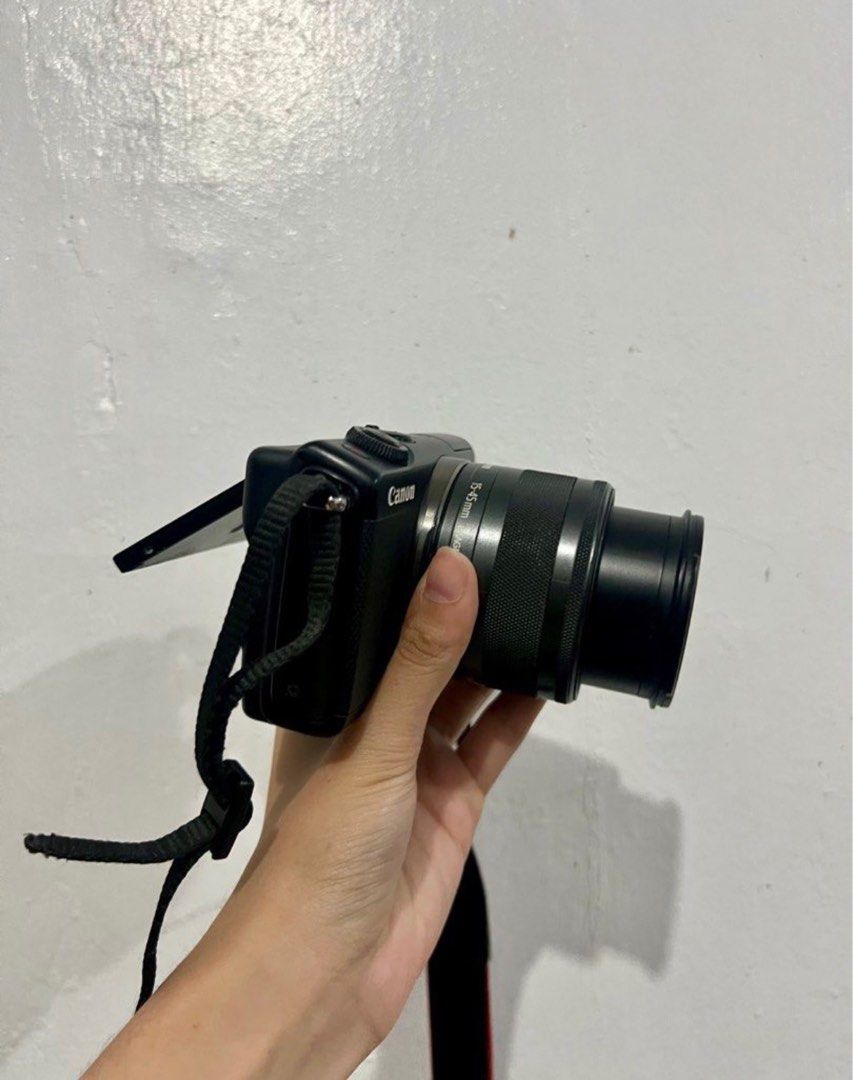 Canon EOS M100 with Kit lens (Category: Cameras) located in Manila. Submitted by yearn.ph (Listing ID 1433632661, Image 3). Description: For sale Canon EOS M100 with Kit lens In good condition Performance 10/10 (No issues) Cosmetics 9.7/10 (Minor signs of usage) Sensor 10/10 (Clean) Inclusions: Original Camera Bag Strap 3 Batteries w/ case Silicon Camera Protector Original Battery Charger Extra Battery Charger Camera Lens and Lens Cap 64gb SD Car